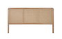 GINER Y COLOMER Cabecero de Ratán Natural 165 cm - Hecho a Mano - Ancho 165 cm, Alto 90 cm - Cabecero de Cama